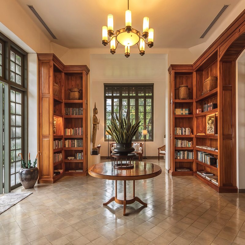 Bibliothèque de la maison
