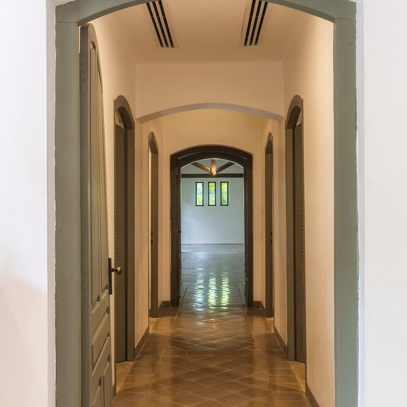 Galerie desservant les chambres